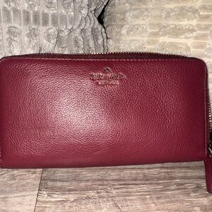 Kate Spade Burgundy Wallet